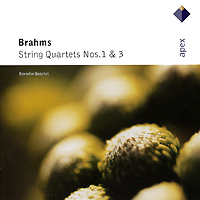 Borodin Quartet Brahms String Quartets Nos 1 & 3 Quartet, The Borodin String Quartet инфо 7498e.