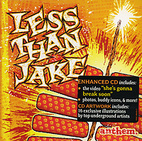 Less Than Jake Anthem (ECD) Формат: ECD (Jewel Case) Дистрибьюторы: Warner Music, Торговая Фирма "Никитин" Германия Лицензионные товары Характеристики аудионосителей 2003 г Альбом: Импортное издание инфо 7552e.