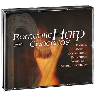 Romantic Harp Concertos (2 CD) Формат: 2 Audio CD (Box Set) Дистрибьюторы: Brilliant Classics, ООО Музыка Европейский Союз Лицензионные товары Характеристики аудионосителей 2009 г Сборник: Импортное издание инфо 5911a.